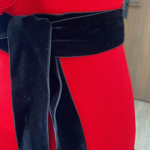 Gucci stretch jersey evening gown with velvet wrap belt - Picture 3 of 4